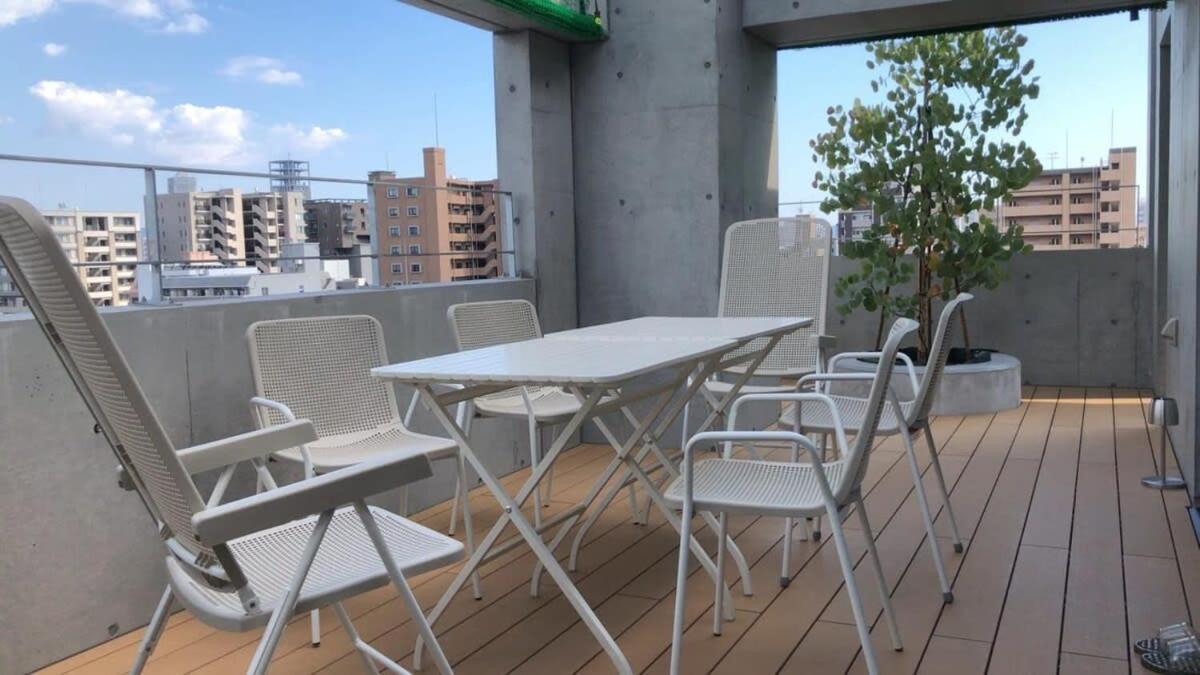 Bhotel Nekoyard - Scenic Penthouse Studio With Jacuzzi & Spacious Terrace Hiroshima Exterior foto